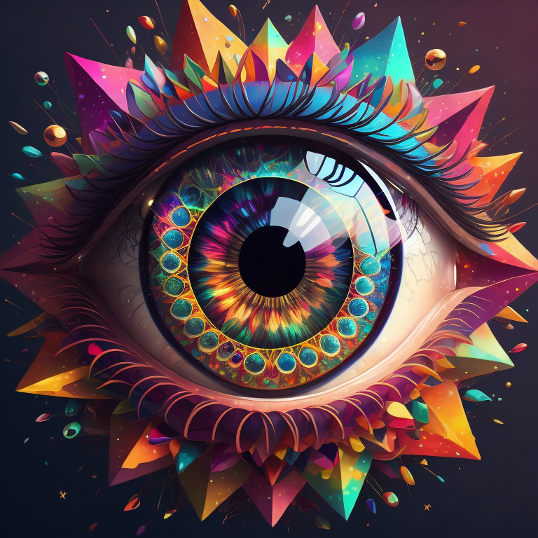 The Girl with Kaleidoscope Eyes